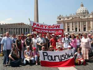  Parafia pod wezwaniem Wniebowzięcia
      Najwiętszej Maryi Panny 
            w Parysowie
